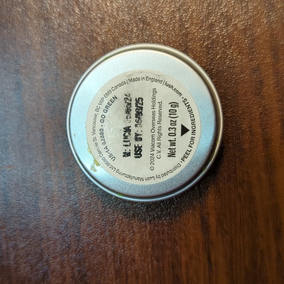 Lush Handmade Cosmetics Kitchen Go Green solid perfume - Picture 2 of 3